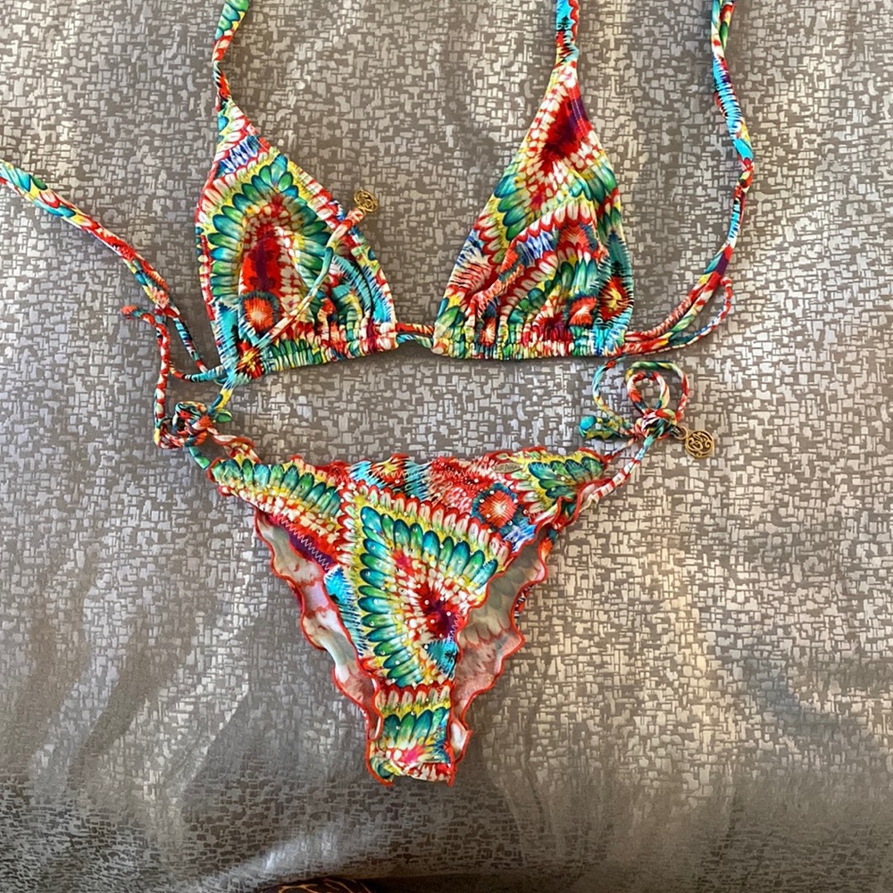 2 piece swim swimsuit LuliFama